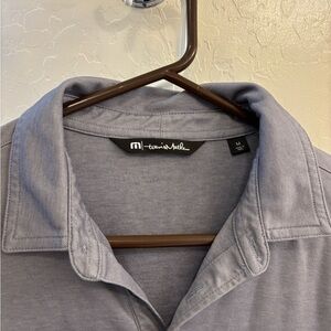Travis Mathew Men's Gray Shirt